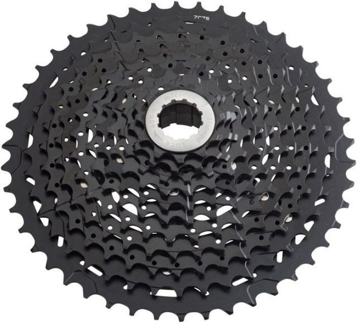 Microshift 11-42T ED Black AL Spider 11sp 11-vaihteinen pakka. Sram/Shimano 11-42 454gr Musta