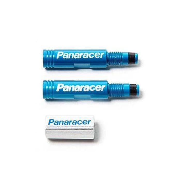 Panaracer Valve Extender 50mm, 2 kpl Venttiilinjatkot presta-venttiileihin. 2 kpl ! pituus 50mm