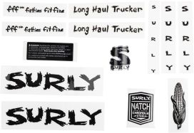 Surly Surly Long Haul Trucker Frame Decal Set Black