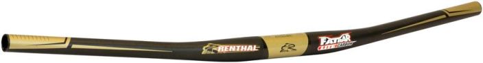 Renthal 31.8 FatBar Lite Zero Rise Carbon Suora hiilikuituinen maastotanko legendaariselta valmistajalta. • UD Carbon •