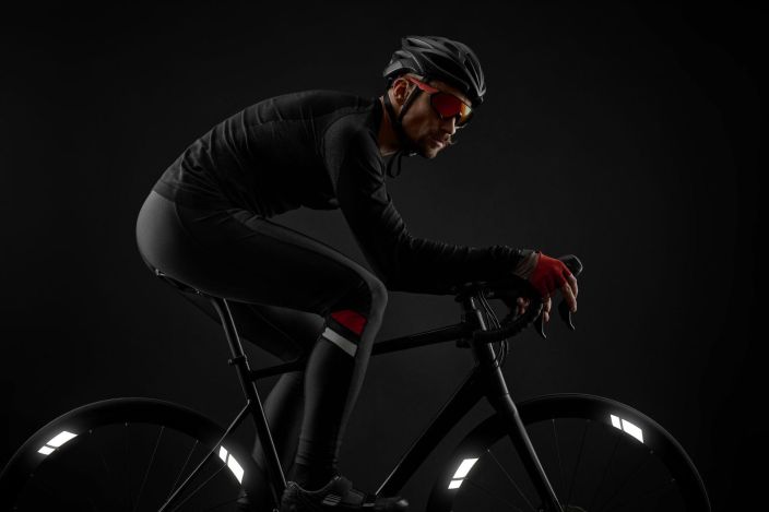 Luxshield heijastin tarrat vannekehään Flash Arrow 12kpl Black tuotekuva 3