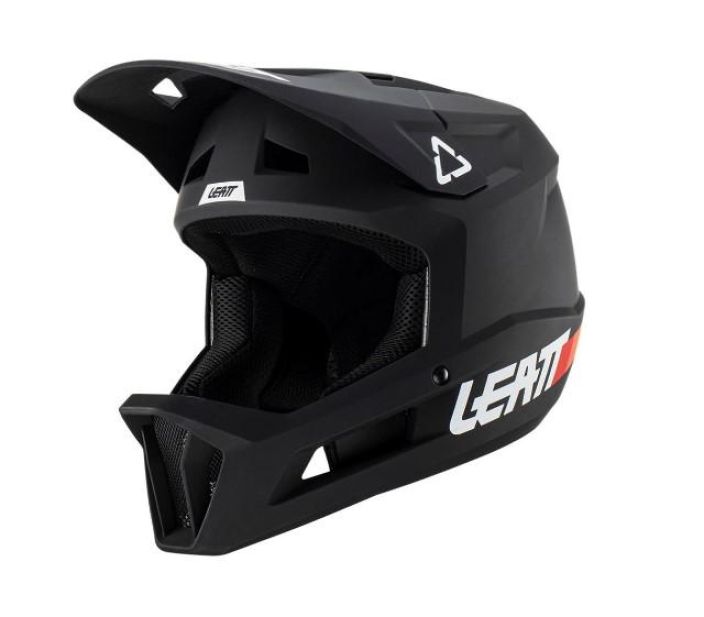 Leatt Gravity 1.0 V23 Black Kevyt, hyvin suojaava ja edullinen full face kypara.