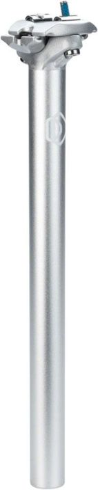 Dimension Two-Bolt Seatpost 27.2 x 350 Matte Silver Dimension Two-Bolt Seatposts provide a sturdy and durable saddle perch