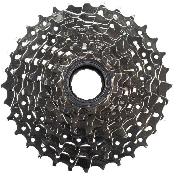 Dimension 8-Speed 11-32t Nickel Plated Freewheel 8-vaihteinen kierrepakka 11-13-15-18-21-24-28-32 Shimano Index