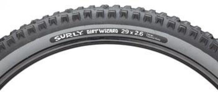 Surly Dirt Wizard Tire 29 x 2.6 TR SL Agressiivinen 29&quot; plussa -rengas 29x2.6 60tpi Taitettava Tubeless Ready