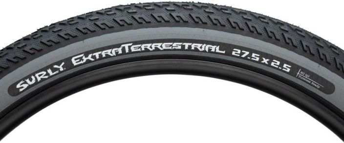 Surly ExtraTerrestrial Tire - 27.5 x 2.5 Tubeless Folding Slate tuotekuva 1