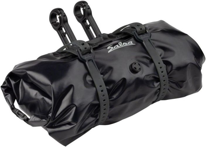 Salsa EXP Series Anything Cradle Side-Load Kit Koko setti! Hyvin vedelta suojaava laukkusetti ja teline ohjaintangon eteen.