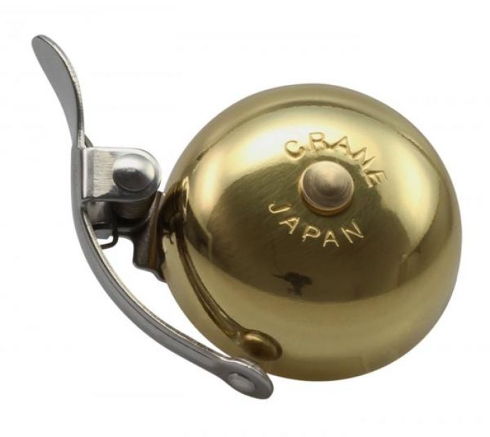 Crane Bell Mini Suzu Ahead Gold Brass Laadukas Japanilainen soittokello hienolla metallisella aanella. Halkaisija n. 45mm