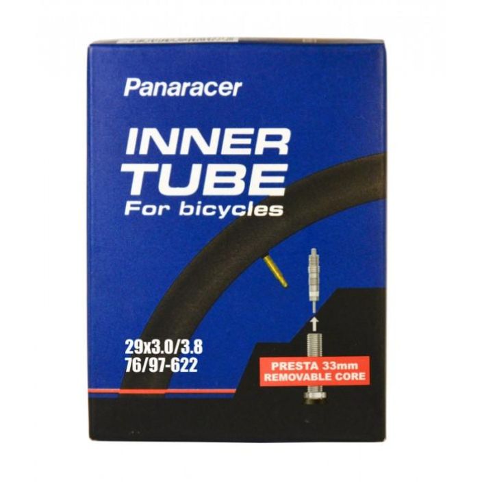 Panaracer Tube 29 x 3.0-3.8 Presta Sisarengas 29+ -renkaisiin. 29&quot; 3.0-3.8&quot; Presta-venttiili Irroitettava sielu 33mm