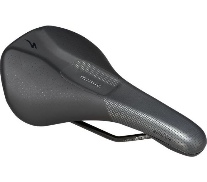 Specialized Bridge Comp Mimic Saddle 155mm Black Hieman pehmeampi satula kaikkeen ajeluun naisille. Sopii hyvin lyhyemmille