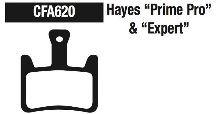 EBC 620 Katso sopivuus seuraaviin jarruihin: -Hayes