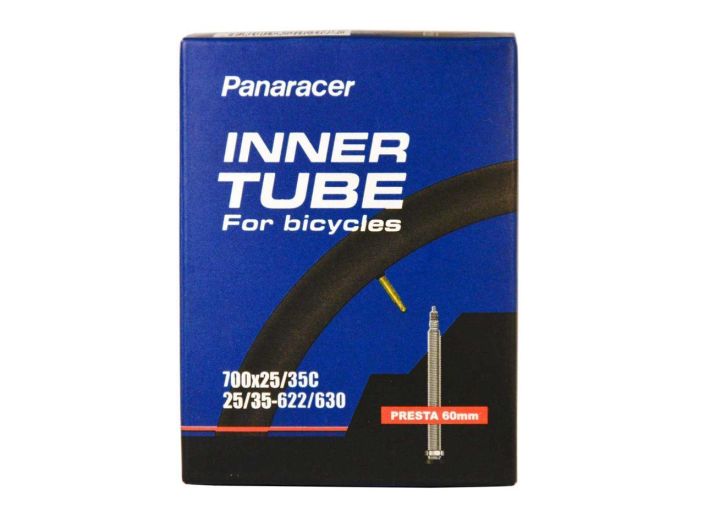 Panaracer Tube 700 x 25-35 Presta Sisarengas maantie- / gravelpyoriin 700c / 622 25-35mm Presta-venttiili 48mm Irroitettava