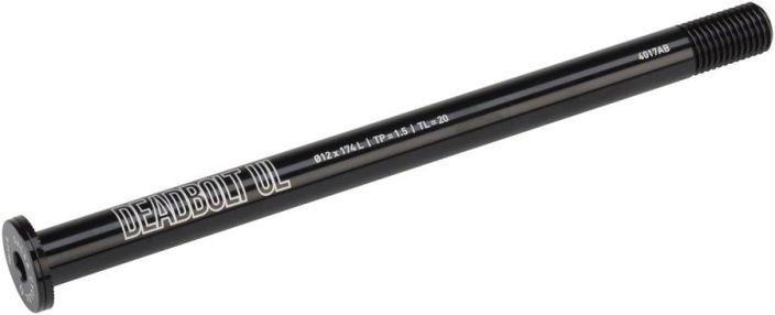 Salsa Deadbolt Ultralight Thru-Axle Rear 12mm / 174mm / 1.5 / 20mm Lapiakseli taakse. Halkaisija: 12mm Pituus: 174mm