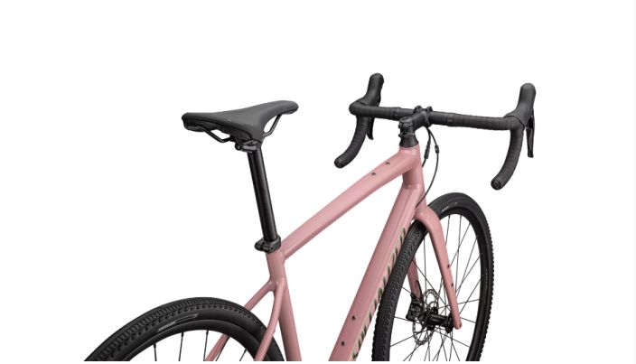 Specialized Diverge E5 Elite Gloss Dusky Pink / Cypress Green Metallic Whether your goal is to escape on gravel back roads,