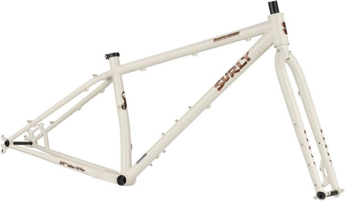 Surly Karate Monkey Frameset Snow Mold White