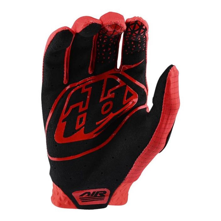 Troy Lee Designs Air Glove Red Kevyet ja hengittavat pitkat ajohanskat. Punainen