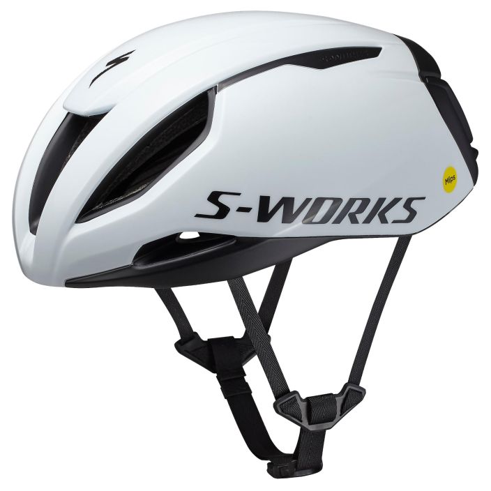 Specialized S-Works Evade 3 Black/White Specialized S-Works Evade 3 Road Helmet - White/Black Breathability, performance &amp;