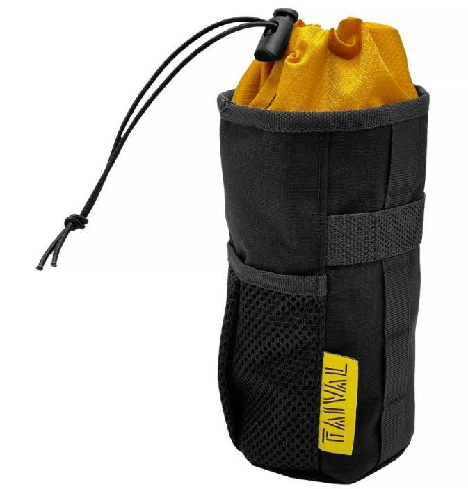 Taival Stem Bag Musta 1.3L stem bag is ideal for carrying the most used items on your bikepacking trip. It can hold large Taival Stem Bag Musta 1.3L stem bag is ideal for carrying the most used items on your bikepacking trip. It can hold large