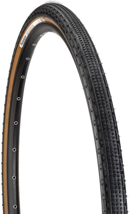Panaracer Gravelking SK Brown 28mm Cyclocross-Gravel -rengas ruskealla kyljella. Pistosuojattu 700c/622 28mm / 280gr