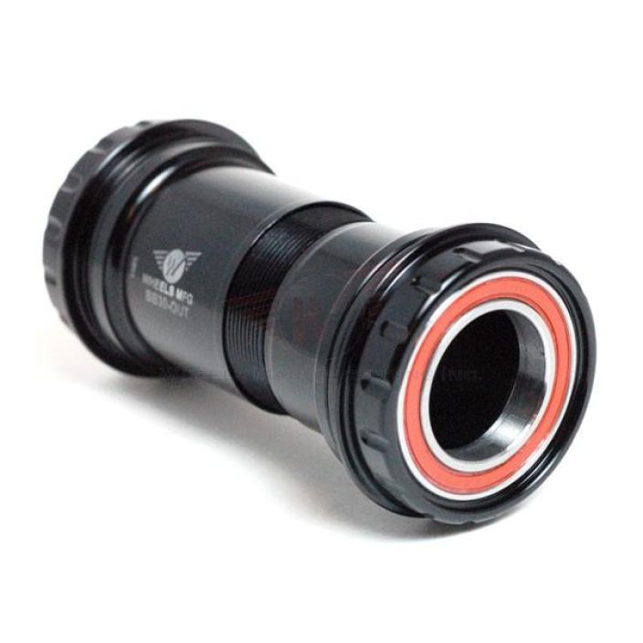 Wheels MFG BB30 Outboard Angular Contact BB for 24/22mm Cranks (SRAM) - Black BB30-OUT-9. Specifically designed for