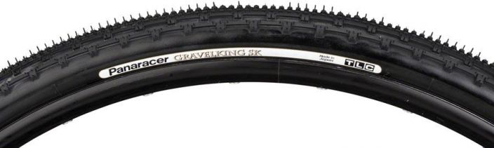 Panaracer Gravelking SK Black 28mm Cyclocross-Gravel -rengas Pistosuojattu 700c/622 28mm / 280gr Taitettava