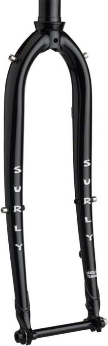 Surly Midnight Special Fork Terashaarukka 650b / 700c-kiekoille. Suora kaulaputki: 28.6mm Jarrutyyppi: Flat-mount disc
