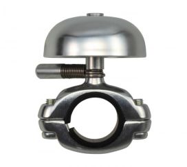 Crane Bell Crane Bell Mini Karen Die Cast Matte Silver