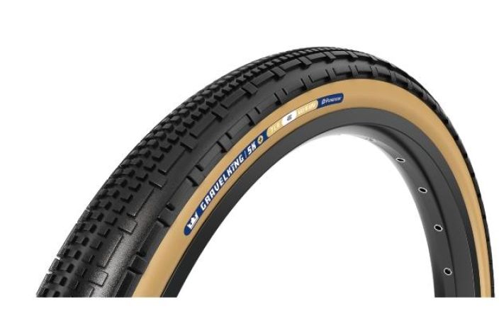 Panaracer Gravelking New SK+ 700x40 Black/Brownn Gravel rengas hyvaksi havaitulla kuviolla. Plus- versio tupla