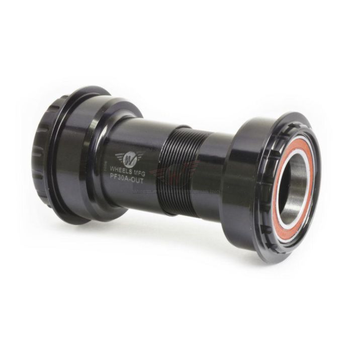 Wheels MFG PF30A Outboard Angular Contact BB for 24mm PF30AOUT-SHIMAC Specifically designed for installing 24.00mm spindle