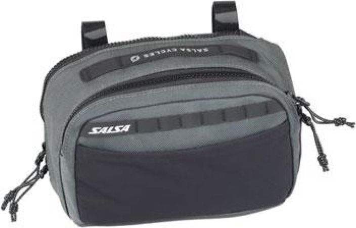 Salsa EXP-R Series Fireweed Handlebar Bag Kestava Cordurasta valmistettu tankolaukku. Tilavuus 2.8litraa.