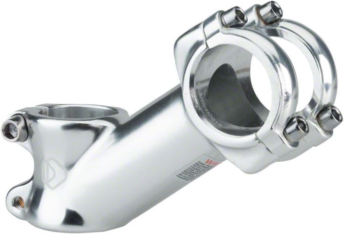 Dimension 31.8 Stem Silver Alumiininen ohjainkannatin. Hopea Eri kulmia 31.8mm tangolle 1 1/8&quot; haarukkaan