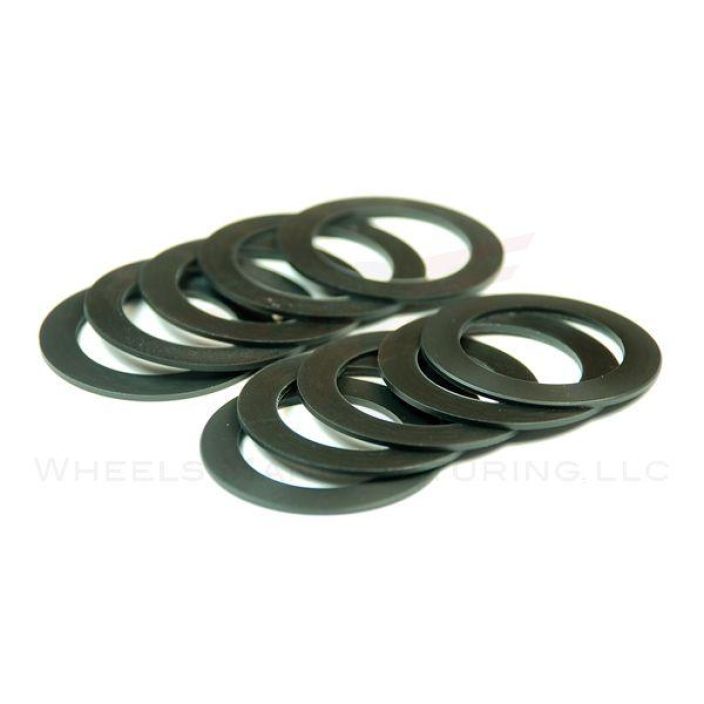Wheels MFG 24mm ID x 1.0mm Crank Spindle Spacer Bag of 10 Kammen ja keskion valiin spacereita. 24mm 1.0mm paksuja