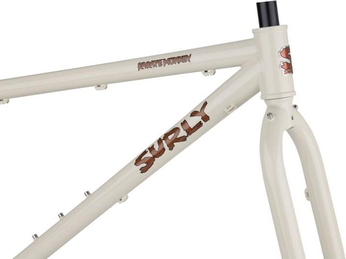 Surly Karate Monkey Frameset Snow Mold White tuotekuva 1