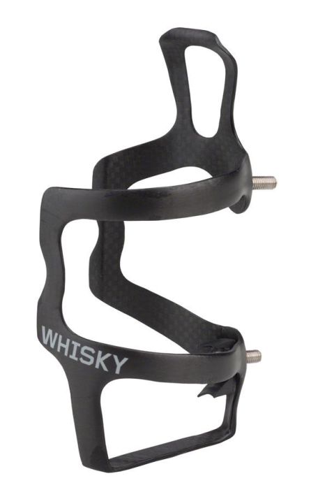 Whisky No.9 SER Carbon Water Bottle Cage Left Side Entry Hiilikuituinen vasemmalta sivulta ladattava pulloteline.