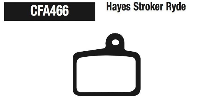 EBC 466 Katso sopivuus seuraaviin jarruihin: -Hayes