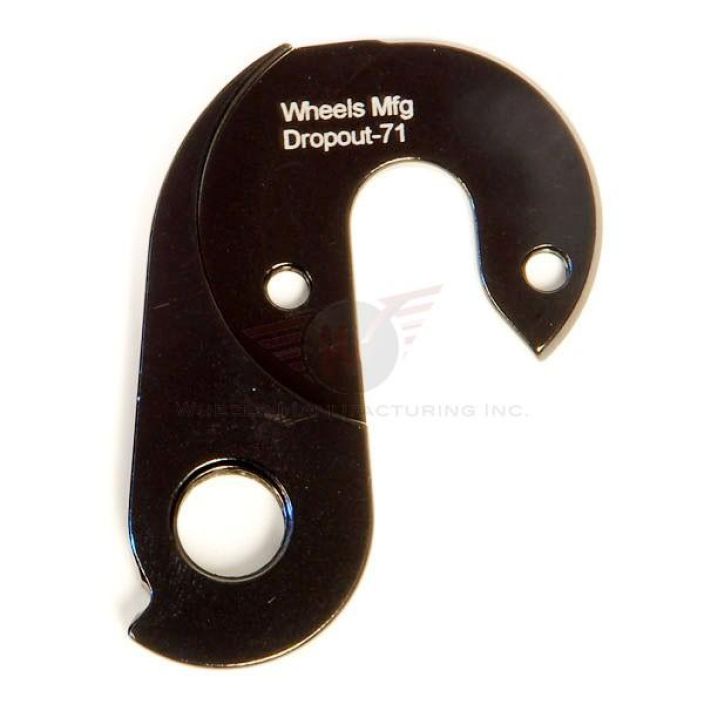 Wheels Dropout-71 Alumiininen vaihtajankorvake. Katso sopivuus lisatiedoista tai kayta Wheels Manufacturingin hakukonetta: