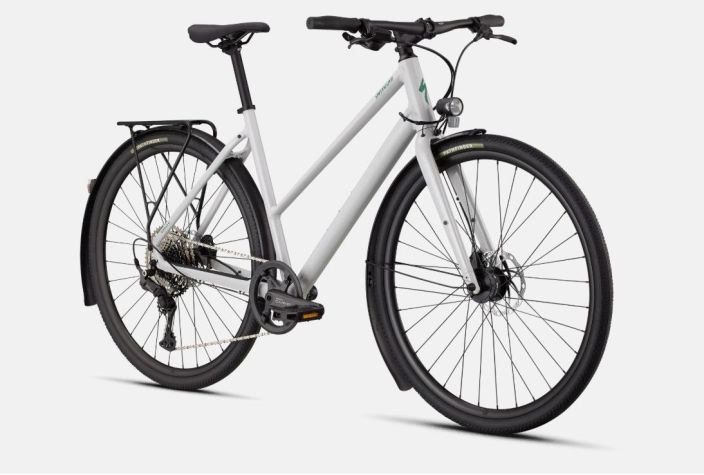 Specialized Sirrus X 3.0 EQ Step Through Gloss Dove Grey tuotekuva 1 Specialized Sirrus X 3.0 EQ Step Through Gloss Dove Grey tuotekuva 1