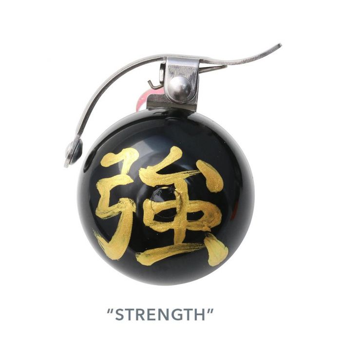 Crane Bell Talisman Omamori Strenght Laadukas Japanilainen soittokello hienolla metallisella aanella. Kasin maalattu. Sopii