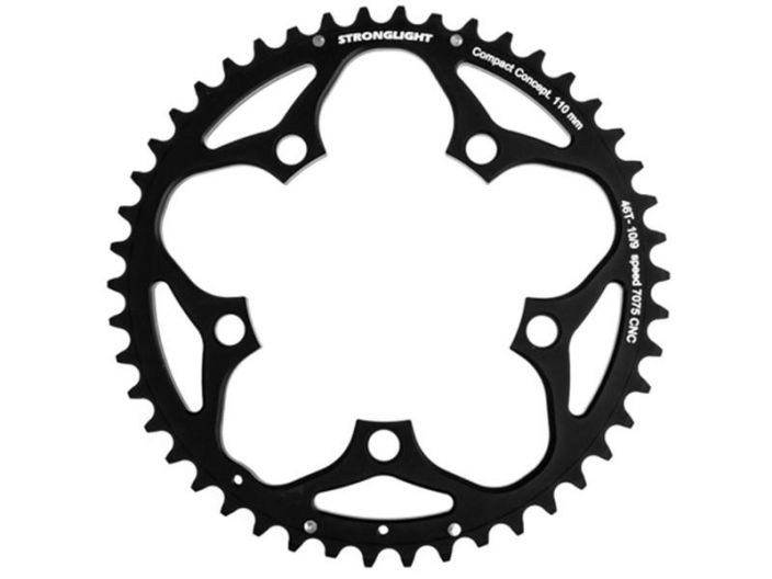 Stronglight Chainring Ø110 mm Outer 46t Eturatas BCD 110 46h 9/10-vaihteisiin
