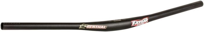 Renthal 35 Fatbar Lite Black 10mm Rise Alumiininen maastotanko legendaariselta valmistajalta. • 760mm width • 7 degree