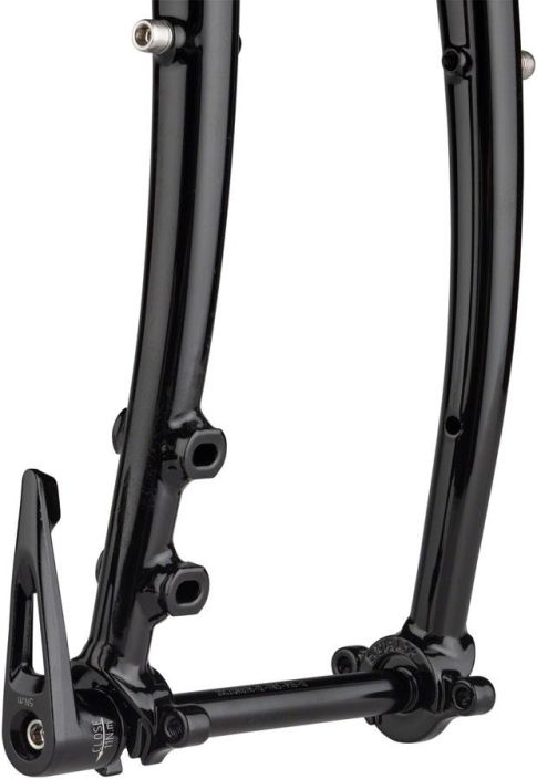 Surly Disc Trucker Fork 26&quot; Thru-Axle Black Terashaarukka 26&quot; -kiekoille. Rengastila 26 x 2.1&quot; 100x12mm -navalle Flat Mount