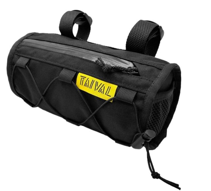 Taival Handlebar Bag 1.7L Musta 1.3L stem bag is ideal for carrying the most used items on your bikepacking trip. It can Taival Handlebar Bag 1.7L Musta 1.3L stem bag is ideal for carrying the most used items on your bikepacking trip. It can