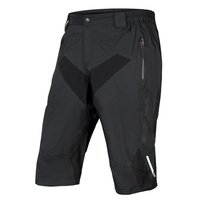 Endura MT500 Waterproof II BlackShort Vedenpitavat kolmikerrosshortsit teipatuilla saumoilla. Clickfast-sisahousu