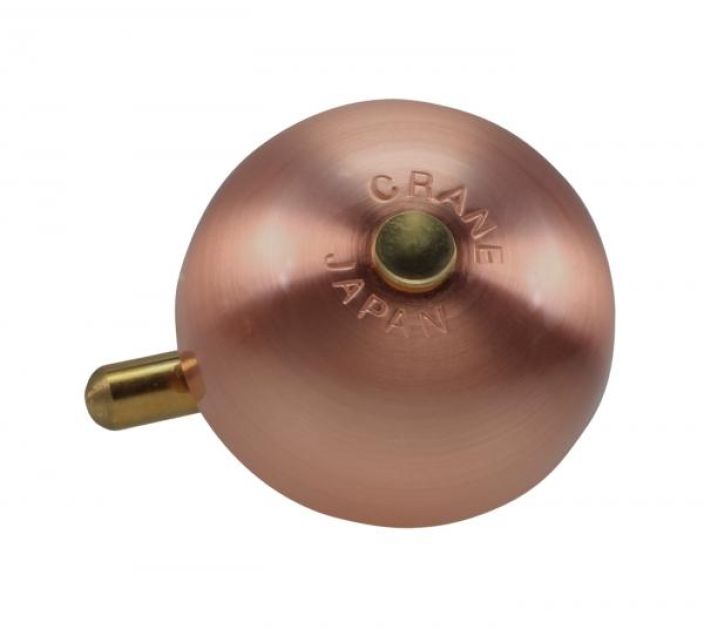 Crane Bell Mini Karen Headset Brushed Copper Laadukas Japanilainen soittokello hienolla metallisella aanella. Sopii 25.4mm