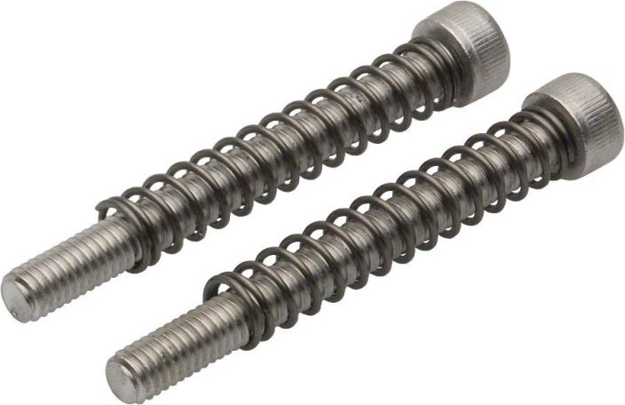All-City Adjustment Springs and Bolts for Track Dropouts Saatoruuvit All-Cityn -ratarunkoihin.