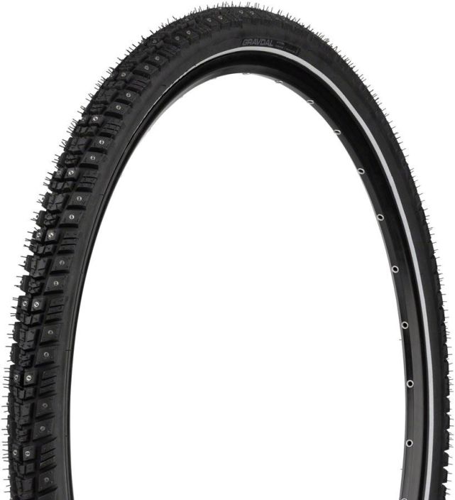 45NRTH Gravdal 700x45 TR 60tpi Studded Uusi koko! Nastarengas Gravel- ja hybridipyoriin. 700-45 Tubeless Ready 60tpi