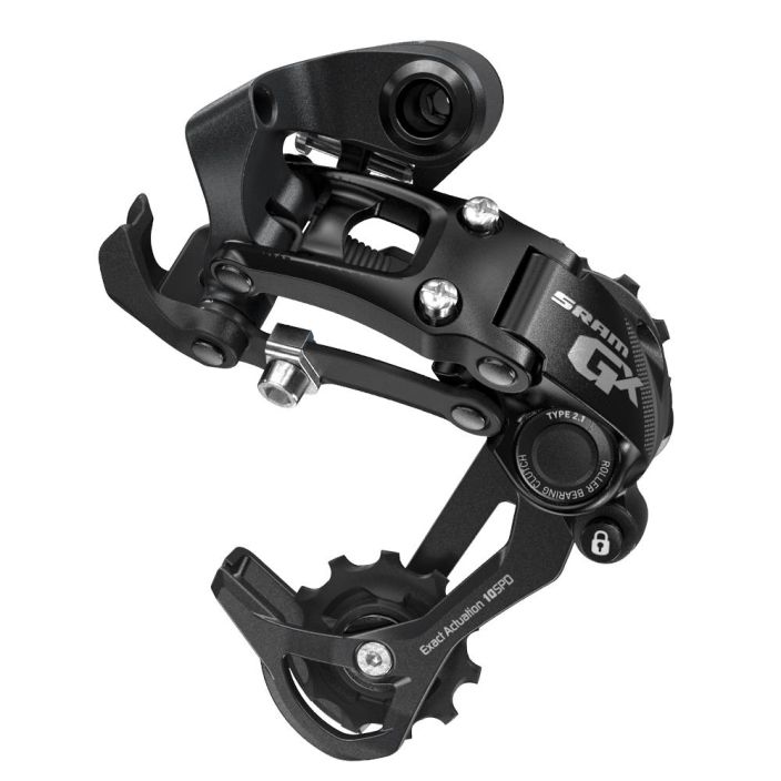 SRAM GX Type 2.1 Long 10v. 10-vaihteinen type 2.1 takavaihtaja maastopyoriin. max 36h