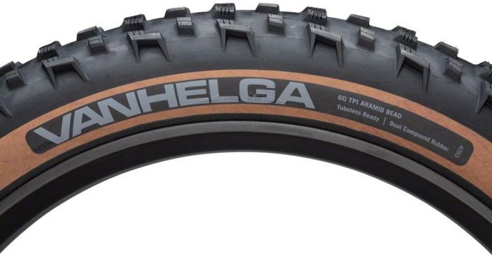 45NRTH Vanhelga 26x4.2 Tan 60tpi Uusi Vanhelga... erittain hyvaksi kaikilla keleilla todettu fatbike-rengas nyt uusittuna