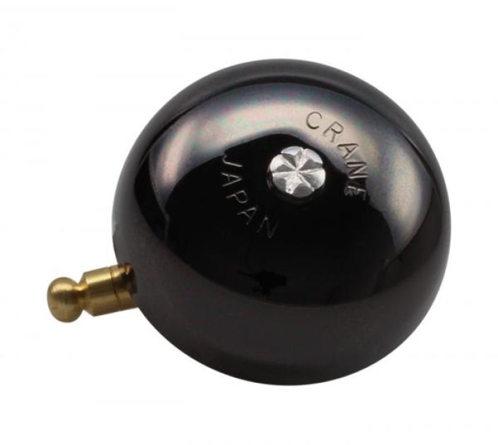 Crane Bell Karen Steel Neo Black Brass Laadukas Japanilainen soittokello hienolla metallisella aanella. Sopii 25.4mm ja