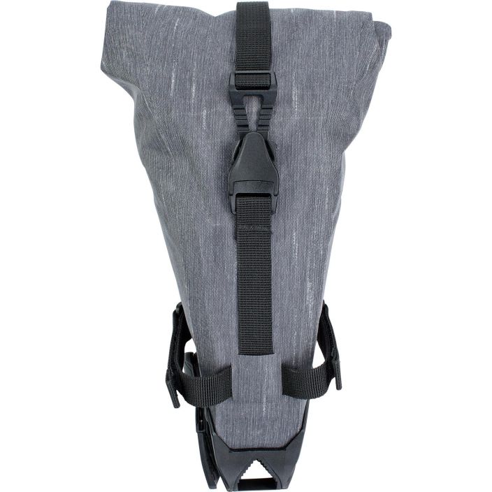 Evoc Seat Pack Boa M Grey Vedenpitava satulalaukku pikakiinnityksella ja Boa-kiristyksella. Koko: Medium Tilavuus: 2 L